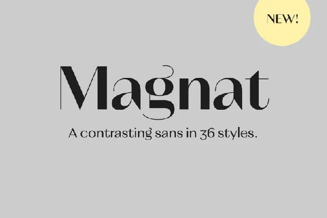 Magnat Family font