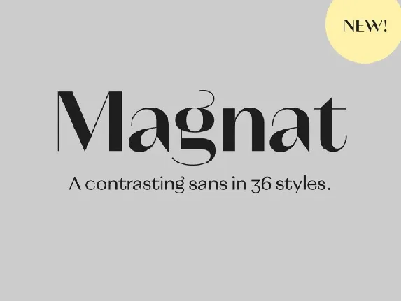 Magnat Family font