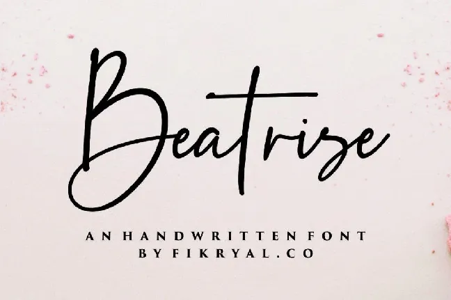 Beatrise font