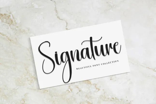 Someday Calligraphy font