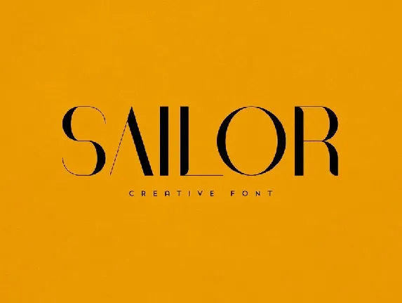 Sailor font