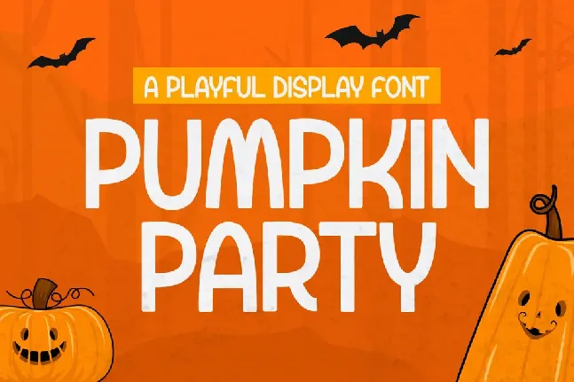 Pumpkin Party font