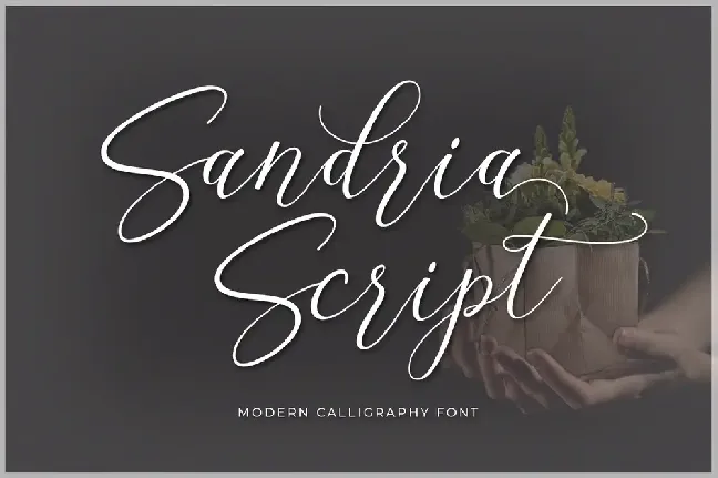 Sandria Script font