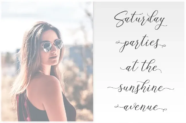 Sandria Script font