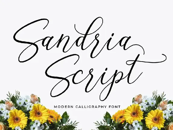 Sandria Script font