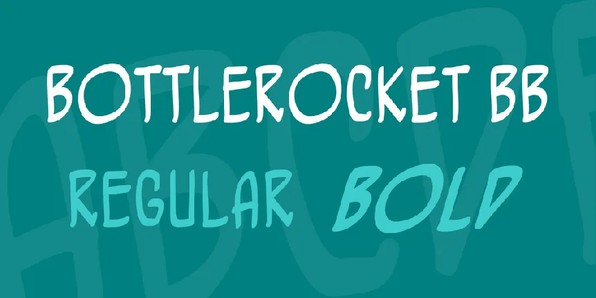 BottleRocket BB font