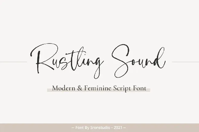 Rustling Sound font