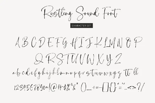 Rustling Sound font