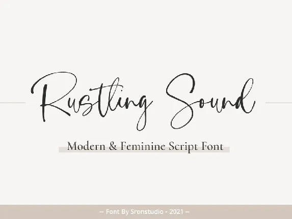 Rustling Sound font