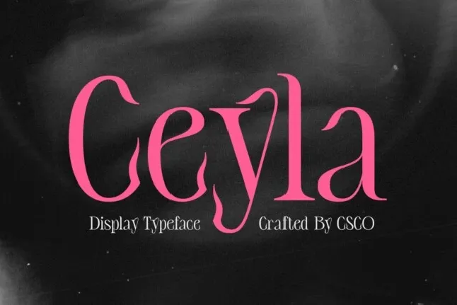 Ceyla font