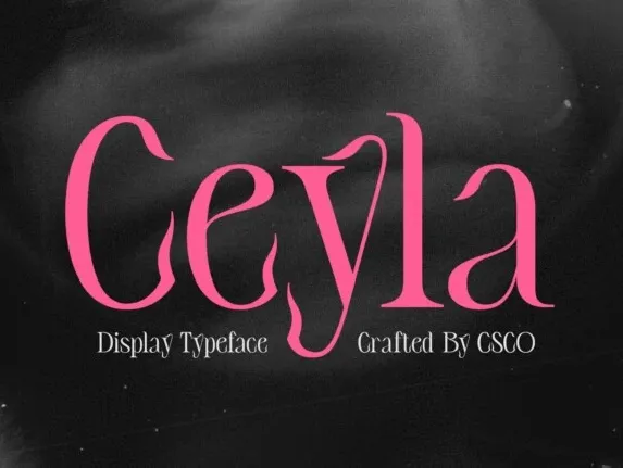 Ceyla font