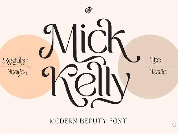 Mick Kelly font