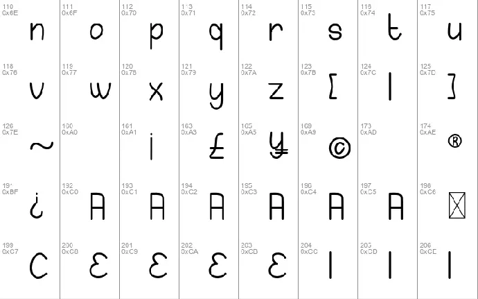 Devany font