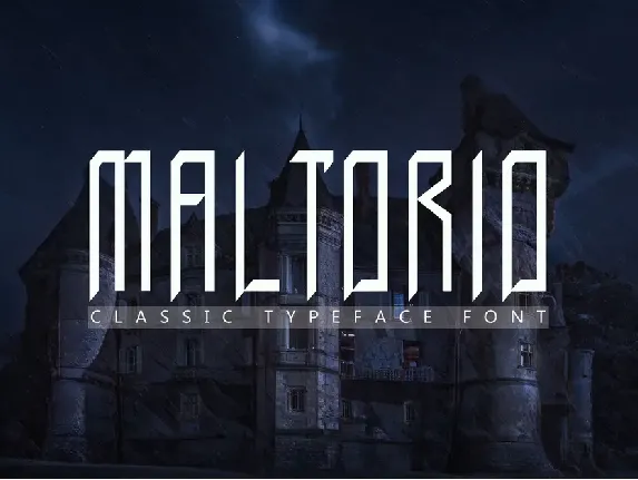 Maltorio Demo font