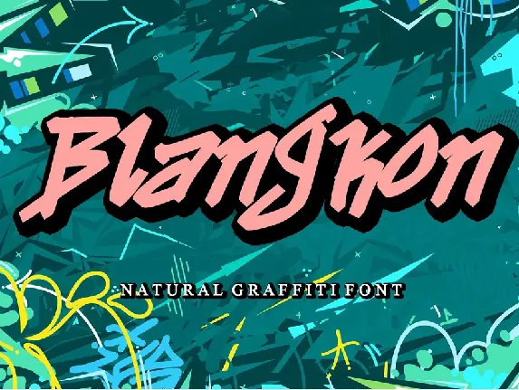 Blangkon font