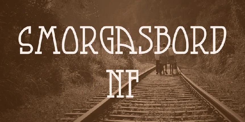 Smorgasbord NF font