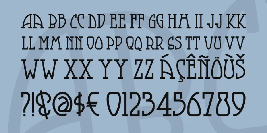 Smorgasbord NF font