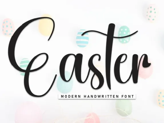 Easter Script font