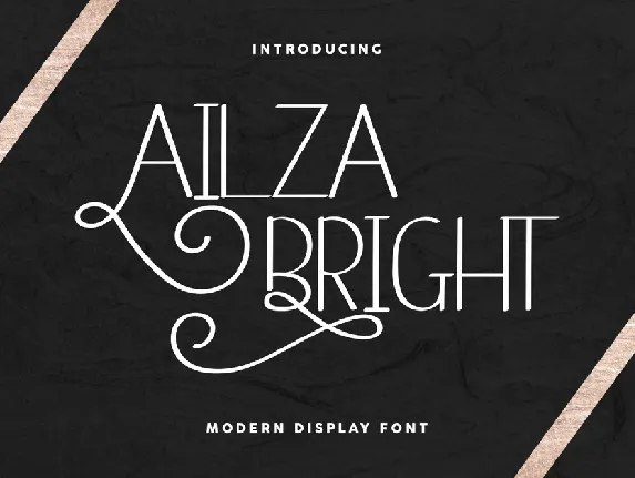 Ailza Bright Demo font