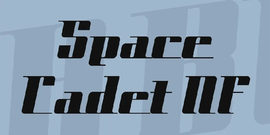 Space Cadet NF font