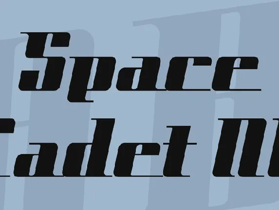 Space Cadet NF font