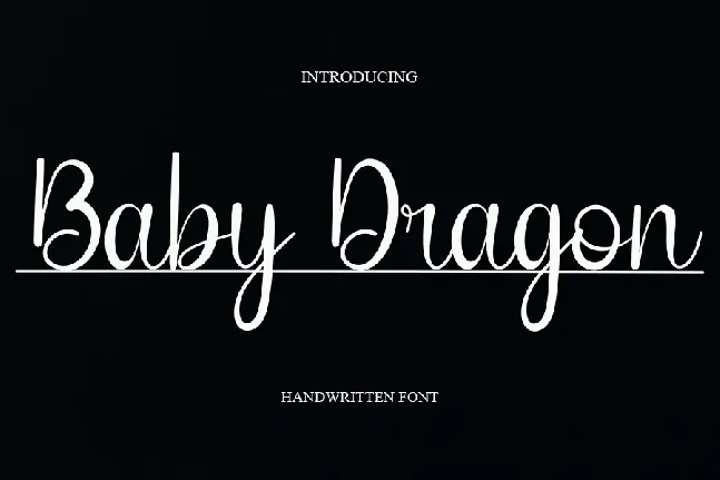 Baby Dragon font