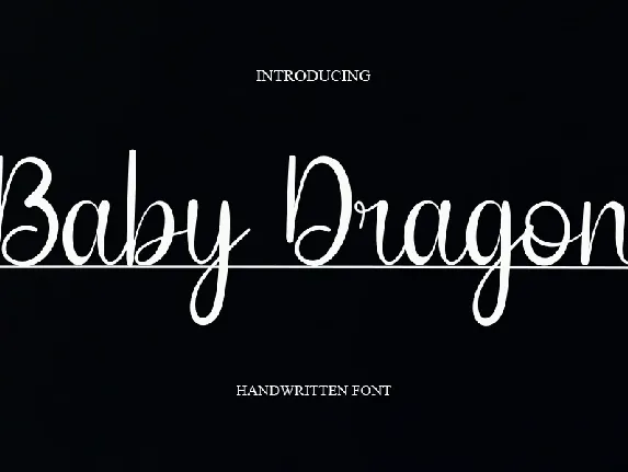 Baby Dragon font