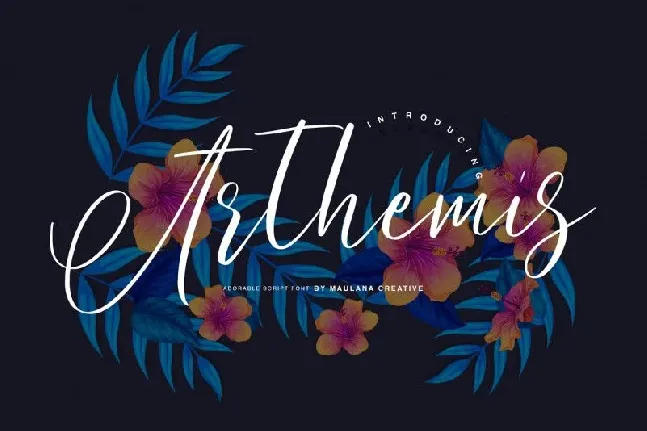 Arthemis Script font