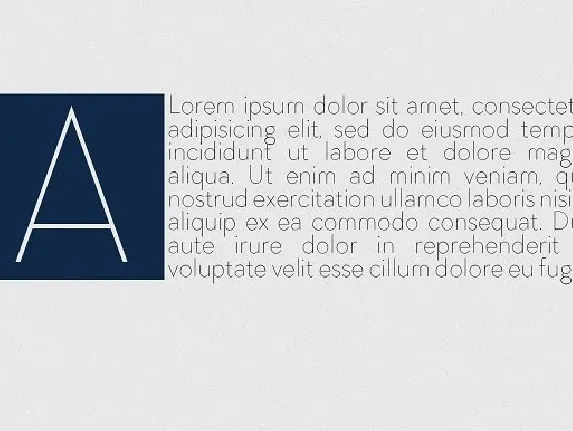 Arnold Thin font