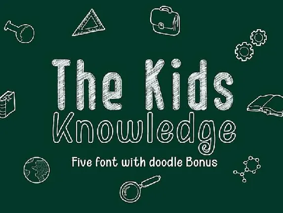 Kid Knowledge font