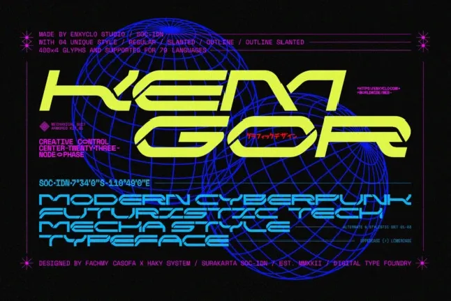 NCL Kemgor font