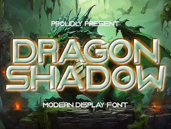 Dragon Shadow font