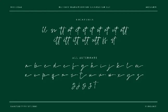 Bettasy font