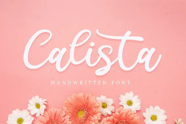 Calista font