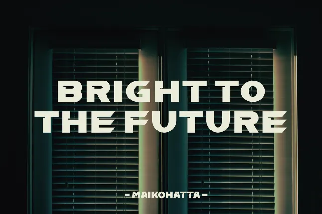 BRIGHTSTER font