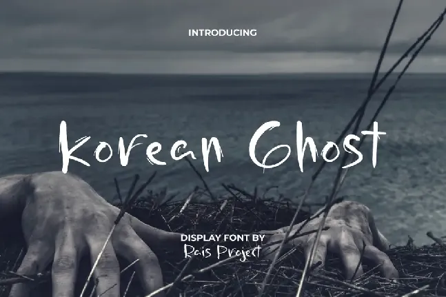 Korean Ghost Demo font