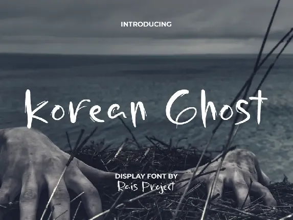 Korean Ghost Demo font