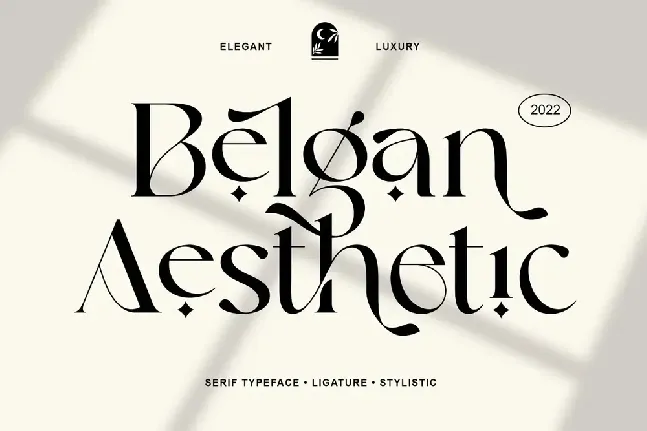 Belgan Aesthetic font