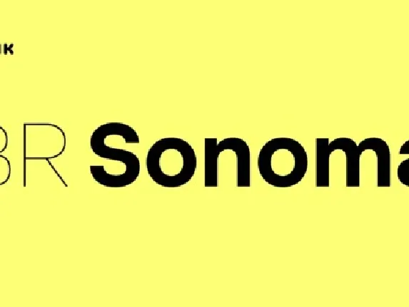 BR Sonoma Family font