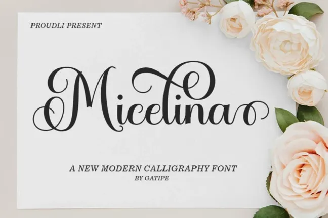 Micelina font