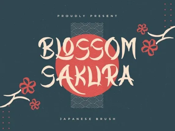 Blossom Sakura font