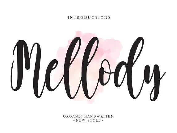 Mellody font