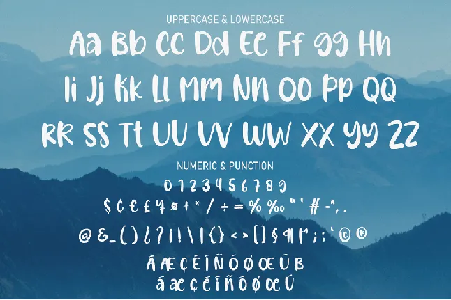 HELLO BEAUTIFUL EART font