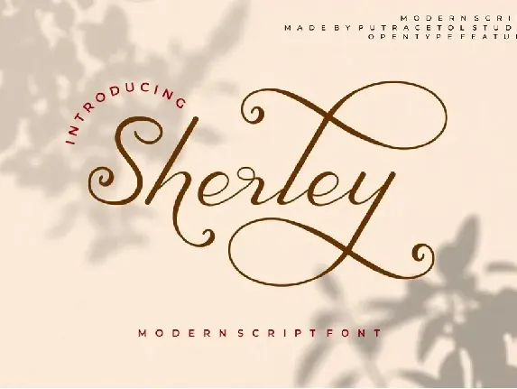 Sherley font