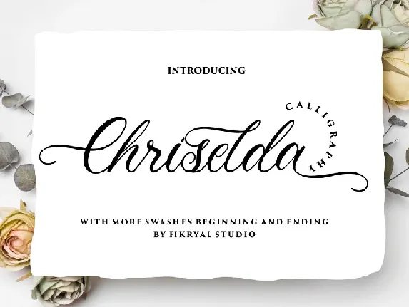 Chriselda font