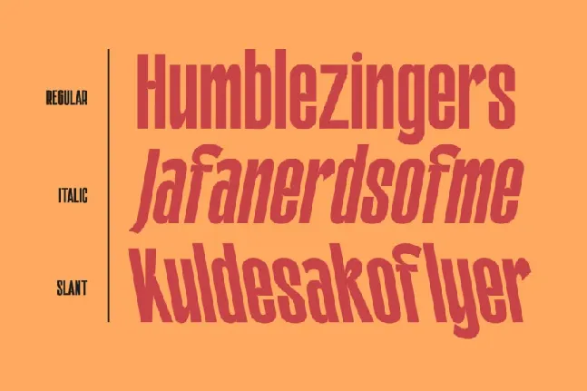 Galfego Sans Serif font