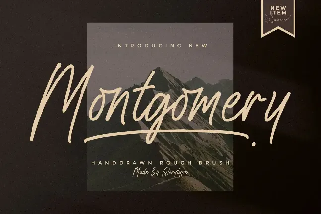 Montgomery font