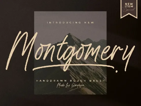 Montgomery font