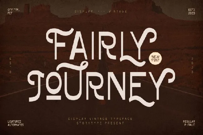 Fairly Journey font