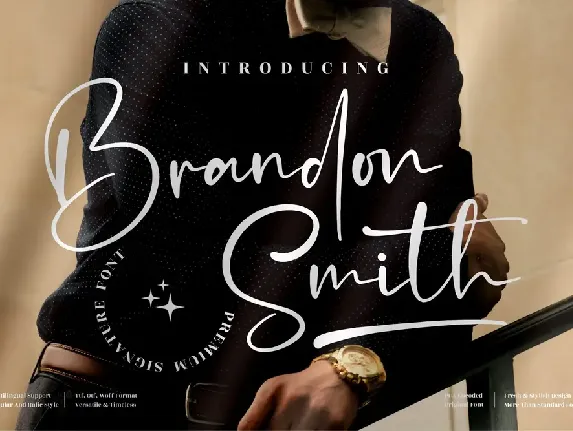 Brandon Smith font